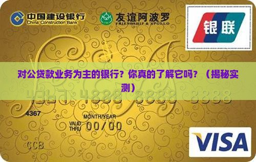 对公贷款业务为主的银行