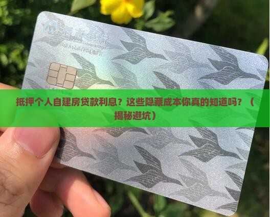 抵押个人自建房贷款利息