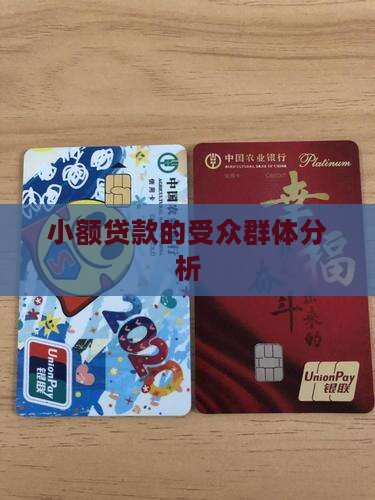 小额贷款的受众群体分析