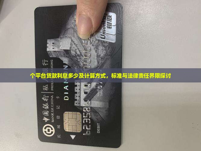 个平台贷款利息多少及计算方式，标准与法律责任界限探讨