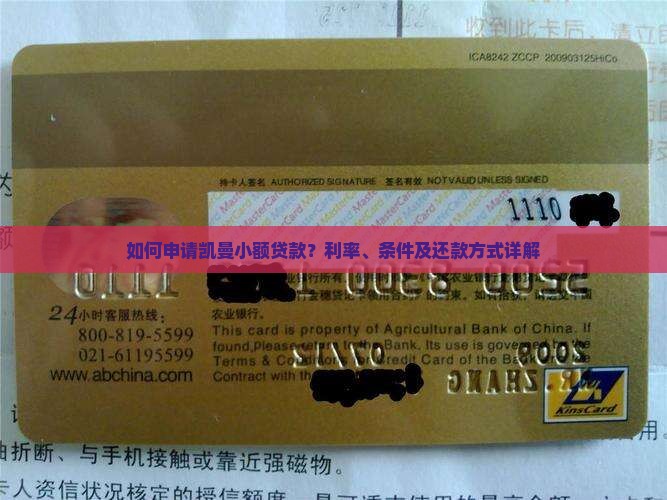 凯曼小额贷款 凯曼小额贷款