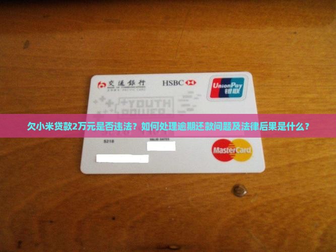 欠小米贷款2万元违法吗