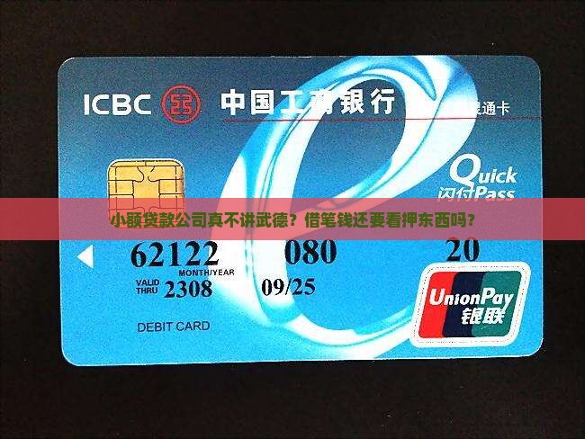 小额贷款公司要抵押物吗