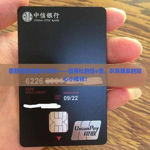 农村信用社贷款信e贷