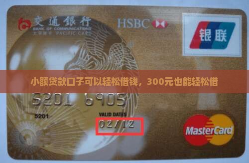 小额贷款可以借300吗 小额贷款可以借300吗