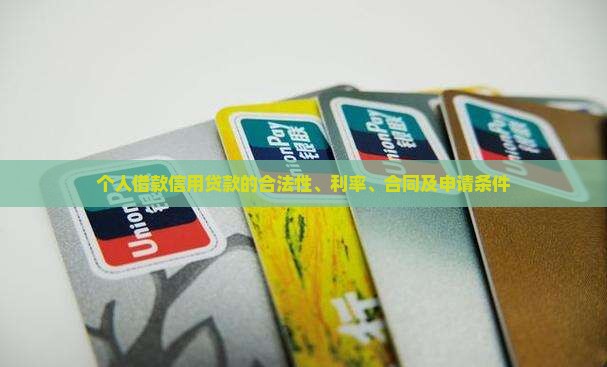个人借款信用贷款
