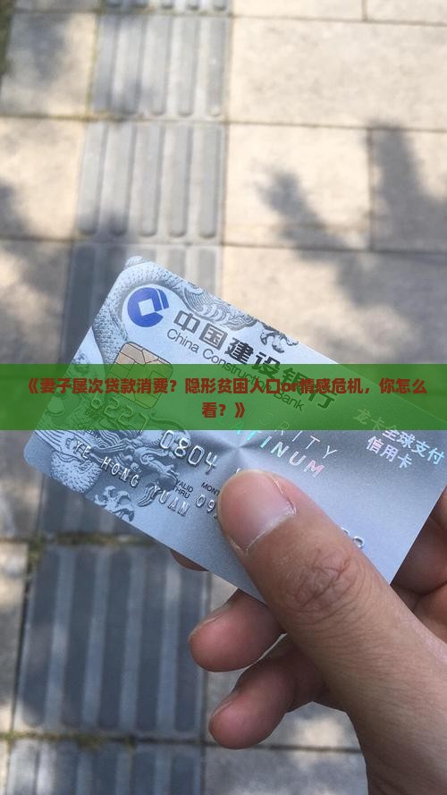 妻子屡次贷款消费