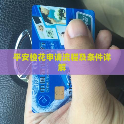 平安普惠小橙花小额贷款