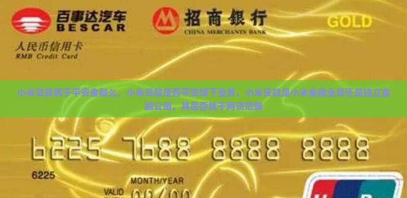 小米贷款属于平安金融么