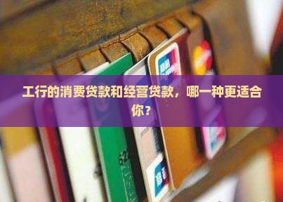 工行消费贷款和经营贷款