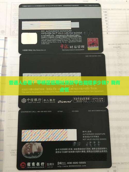 平桥区信用社贷款平台