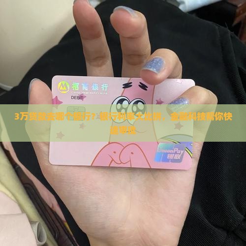 3万贷款去哪个银行 3万贷款去哪个银行