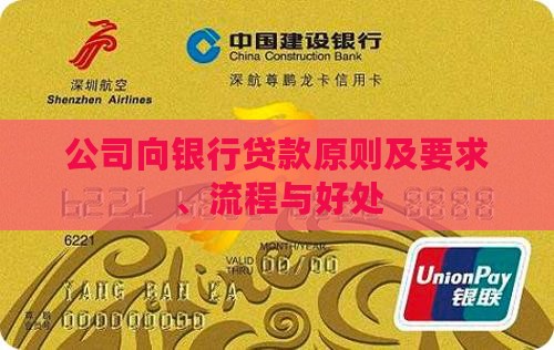 公司向银行贷款原则