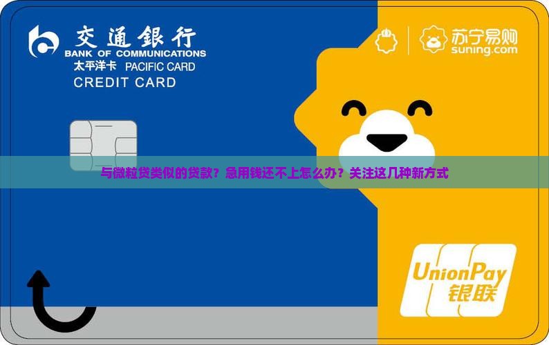 与微粒贷类似的贷款