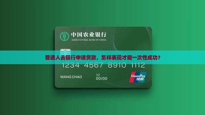 去银行做贷款的样子
