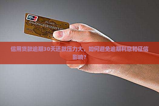 信用贷款社逾期30天