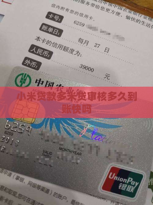 小米贷款多米贷审核多久