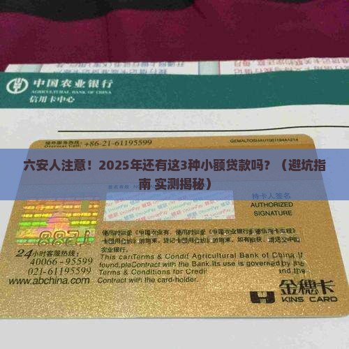 六安有小额贷款吗
