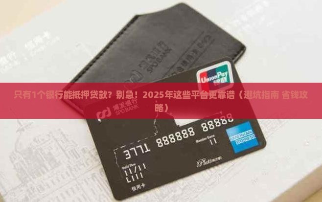 只有银行可以抵押贷款吗