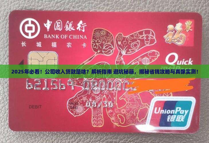 公司收入贷款是啥
