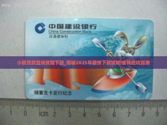 小额贷款直接就能下款的