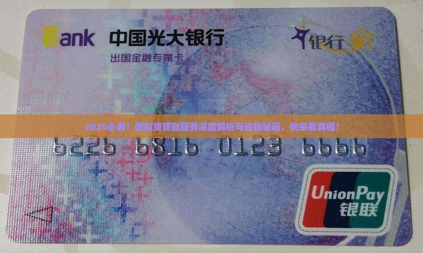 微粒贷的贷款服务是什么