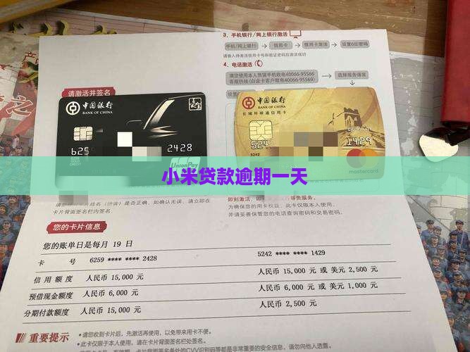 小米贷款迟还了一天