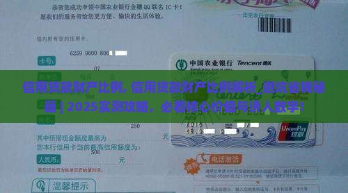 信用贷款财产比例