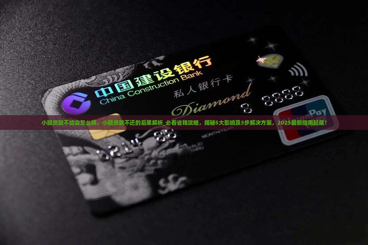 小额贷款不给会怎么样