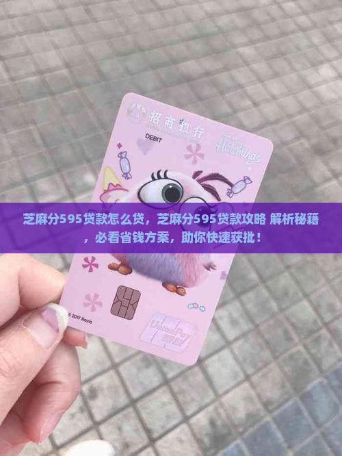 芝麻分595贷款怎么贷