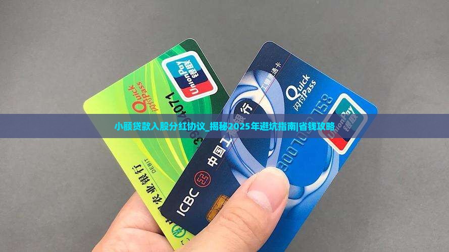 小额贷款入股分红协议