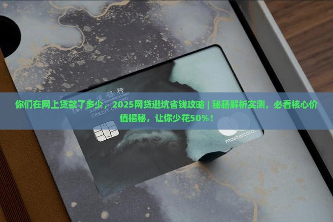 你们在网上贷款了多少