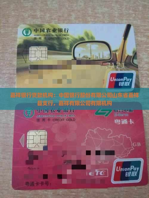 嘉祥银行贷款机构