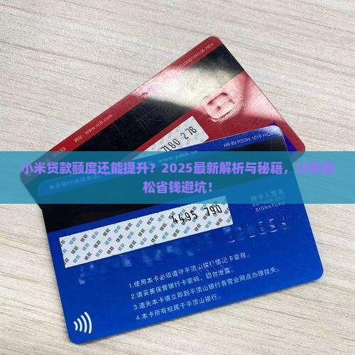 小米贷款能提额吗