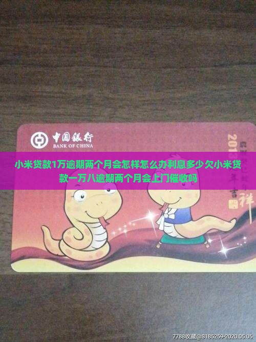 小米贷款1万逾期两个月