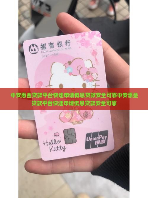 中安惠金贷款平台
