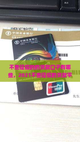不查征信的的贷款口子