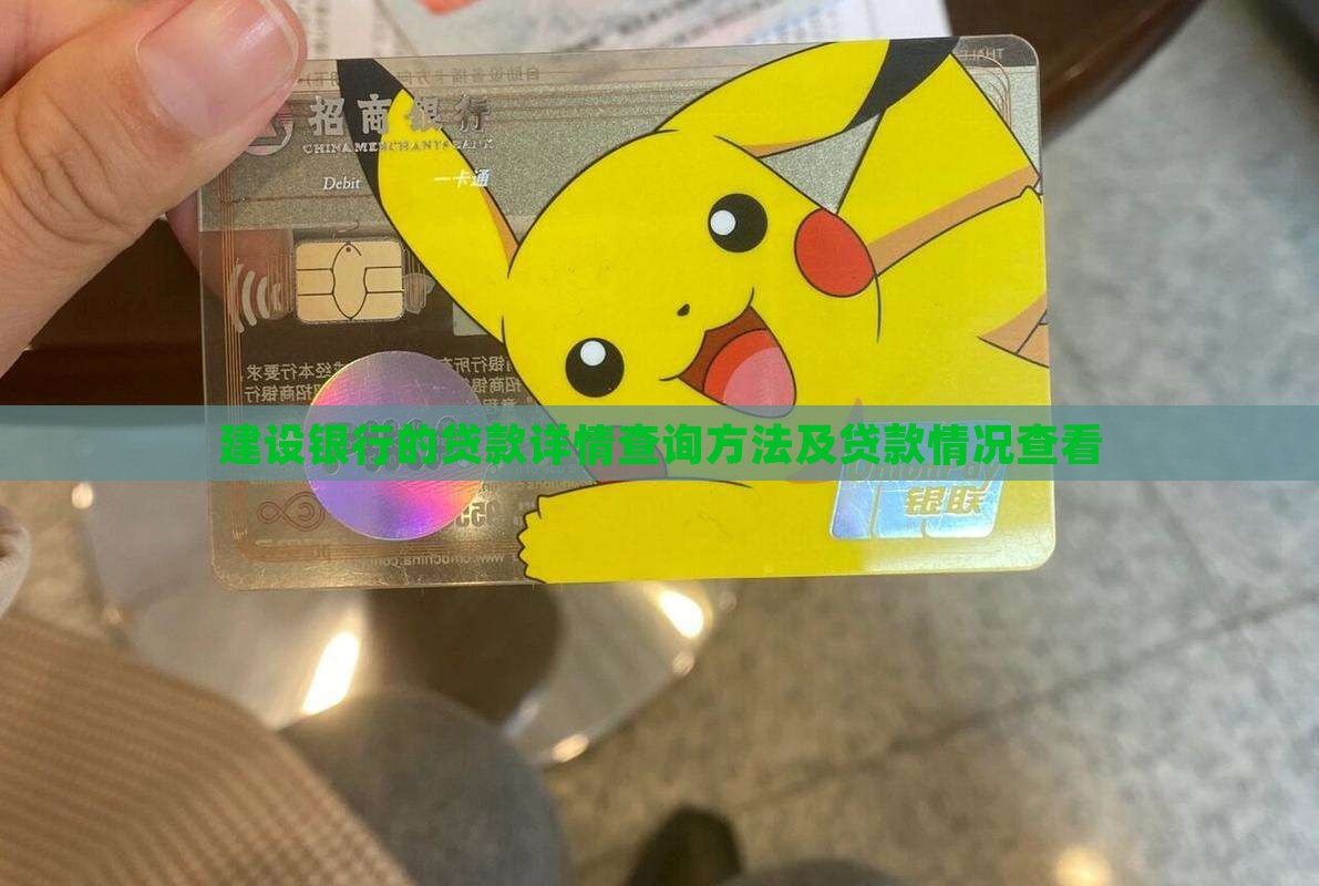 建设银行的贷款详情