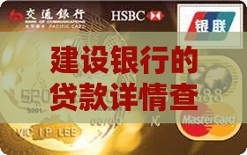 建设银行的贷款详情