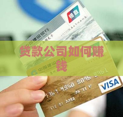 公司贷款靠什么挣钱