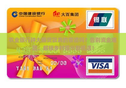 农业银行种大棚贷款