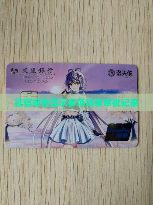 征信查出很多贷款审核