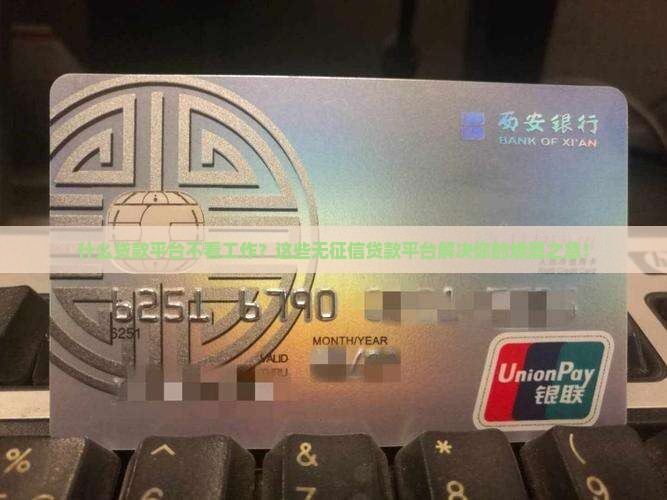 什么贷款平台不看工作
