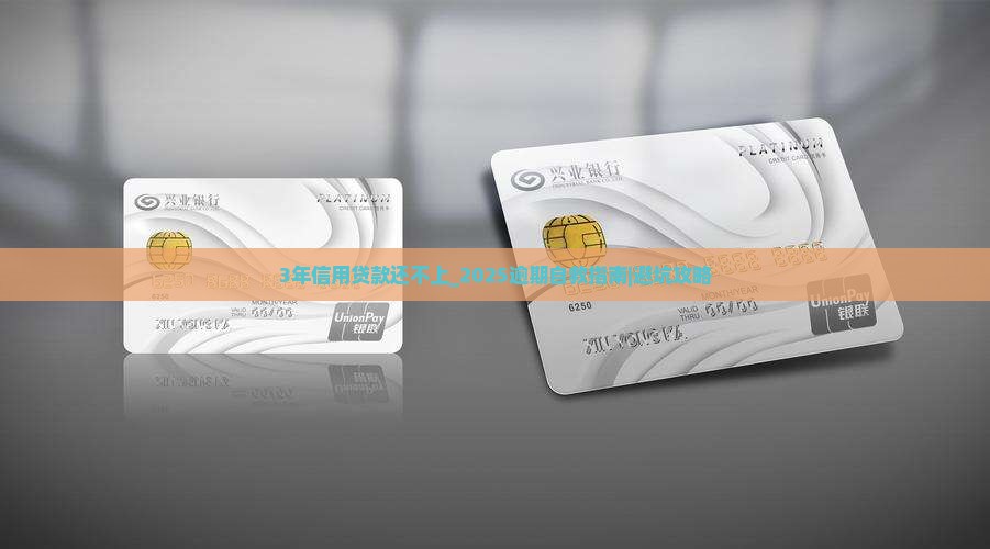 3年信用贷款还不上