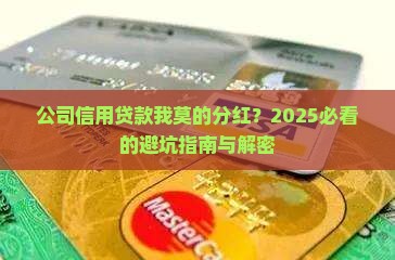公司信用贷款我莫的分红