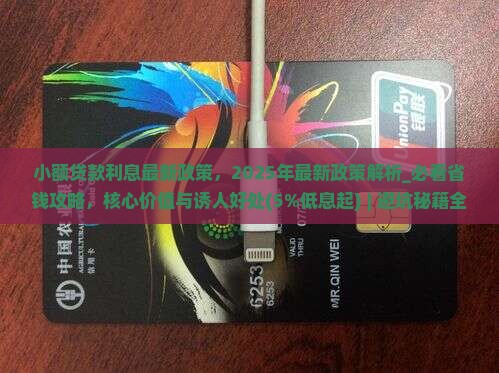 小额贷款利息最新政策