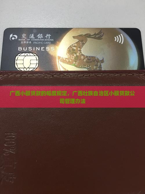 广西小额贷款的幅度规定