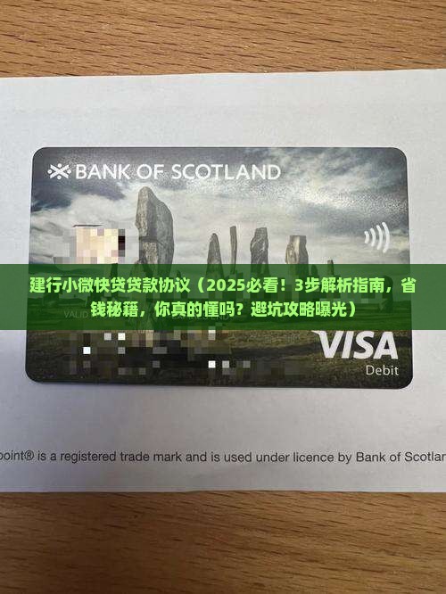 建行小微快贷贷款协议