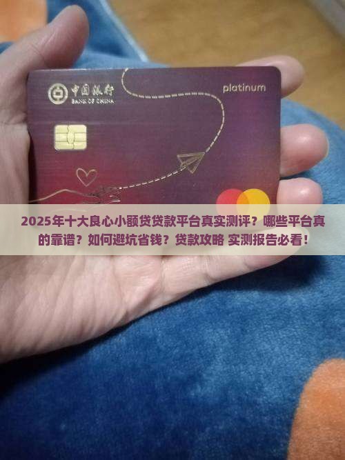十大良心小额贷贷款平台