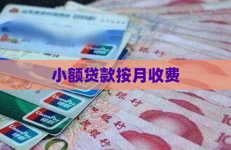 中财小额贷款按月收费